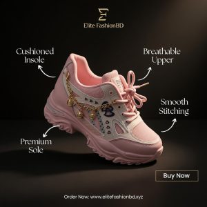 Pink Lifestyle Sneakers – Comfort with Style