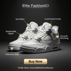 Exclusive Imported Sneakers – China & Vietnam Edition J-4 White